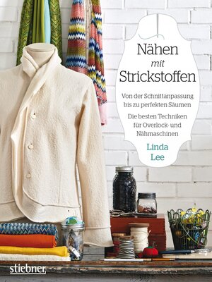 cover image of Nähen mit Strickstoffen